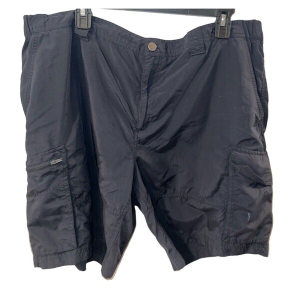 Columbia Shorts Mens Sz 42 Cargo Ripstop Grey Outdoor Adventure Hiking Camping - Picture 1 of 9